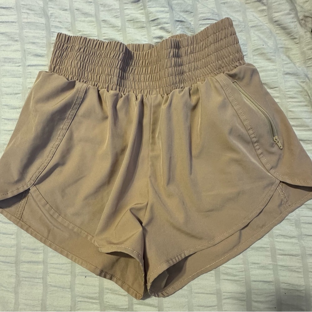 Amazon Women's Tan Athletic Shorts